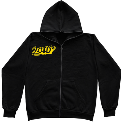 'Fiery Heart' Statement Zip Up